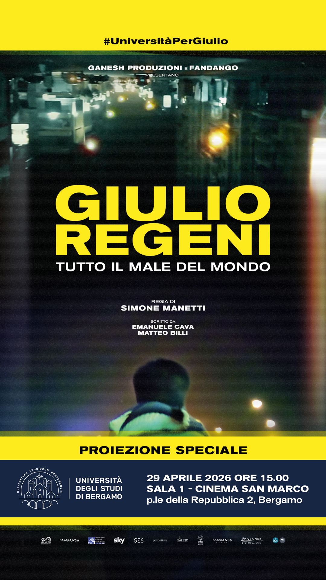 Locandina Giulio Regeni - Tutto il male del mondo