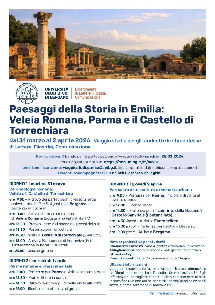 Viaggio studio Emilia